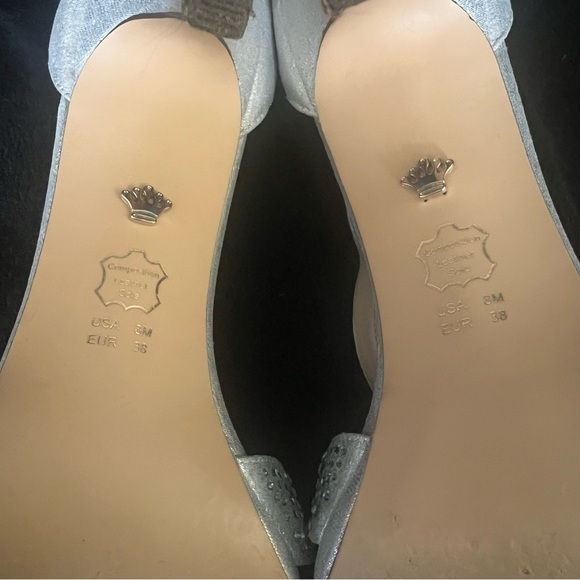 Bedazzled Silver Heels - Picture 5 of 5